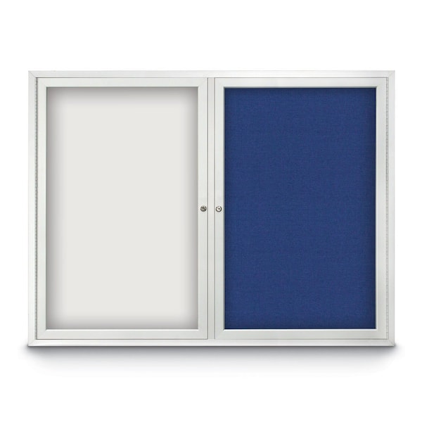 Corkboard, 36"x36", Cloud/Black